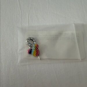 Mickey Colorful Swirl Charm for Bracelet